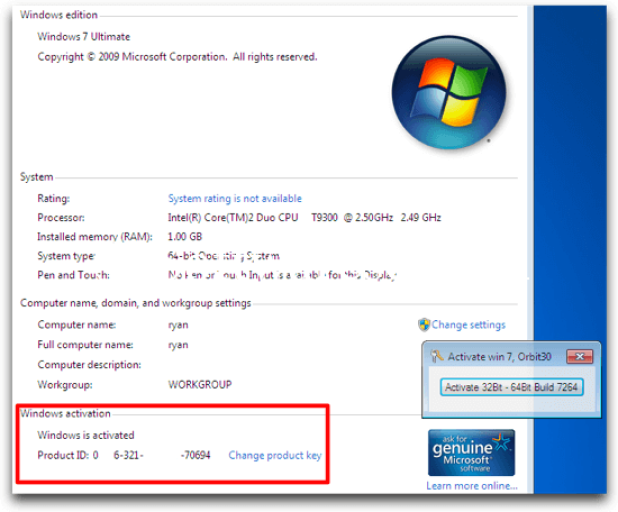 windows 7 activator crack by hazar free download